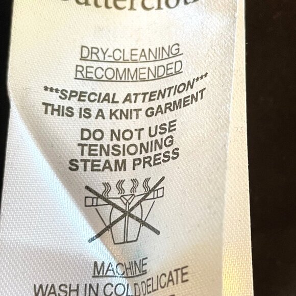 NWOT Men's Size XL Buttercloth® Solid Black Short Sleeve V-Neck T-Shirt - Picture 7 of 8